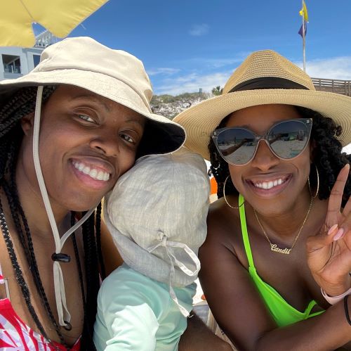 Joy at beach