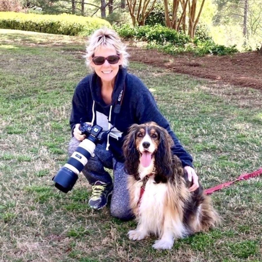 Heidi and dog Asha