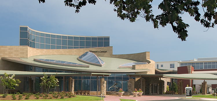 Exterior view of Women's Center